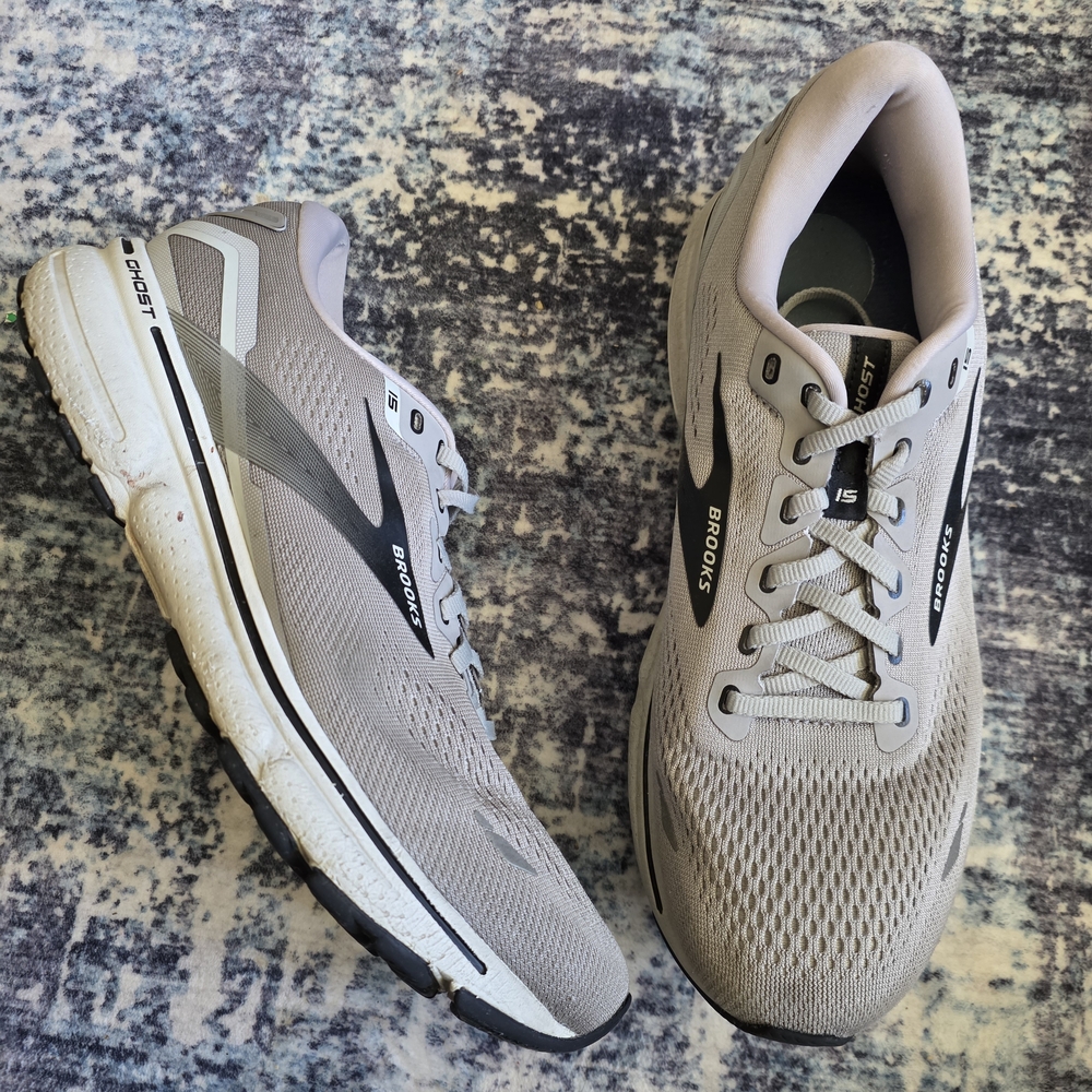 Brooks Men’s Ghost 15 Alloy/Black
